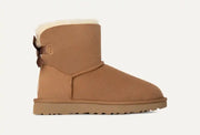 Femme Botte Mini Bailey Bow II - CHESTNUT