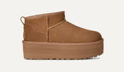 Femme Botte Classic Ultra Mini à plateforme - CHESTNUT