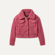 Femme Veste camionneur courte Frankie - STRAWBERRY