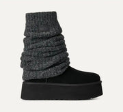 Femme Botte Classic Mini Dipper Legwarmer - BLK