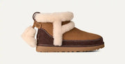 Femme Botte Classic Mini Heritage - CHESTNUT