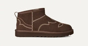 Femme Botte Classic Ultra Mini Western - BURNT CEDAR