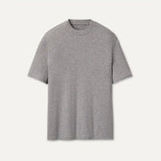 Femme Amarys Relaxed Rib Tee - GREY HEATHER