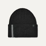 Homme Bonnet côtelé épais UGGbraid - BLACK