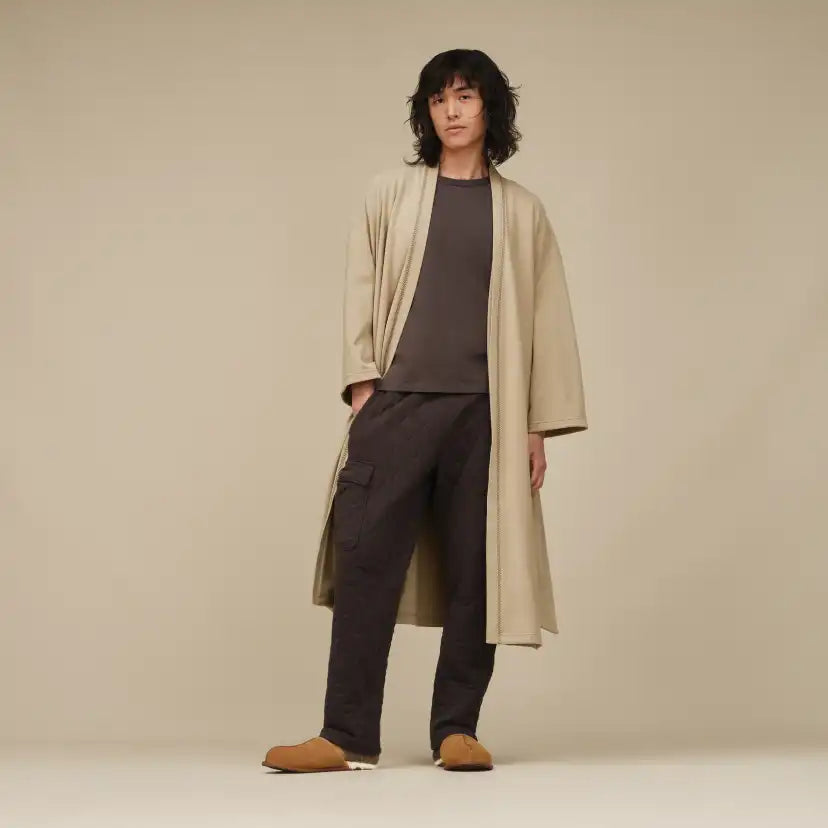 Homme Chausson Scuff - CHESTNUT