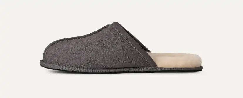 Homme Chausson Scuff - DARK GREY