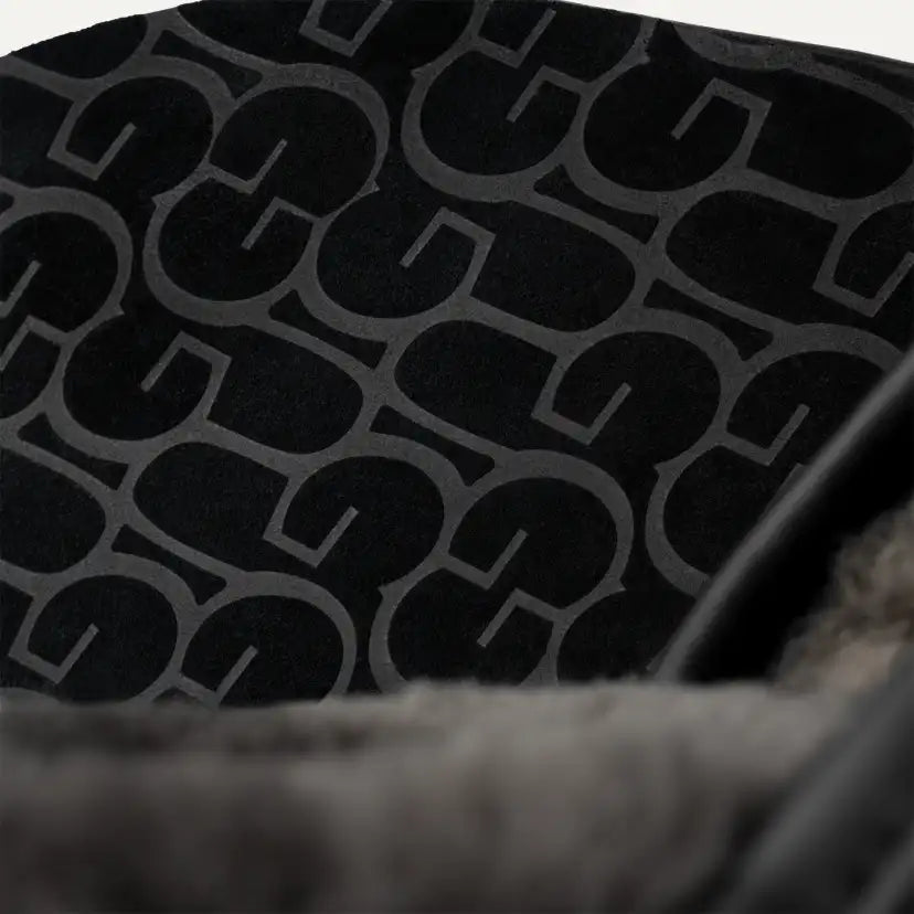 Homme Chausson Scuff - BLACK