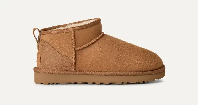 Femme Botte Classic Ultra Mini - CHESTNUT