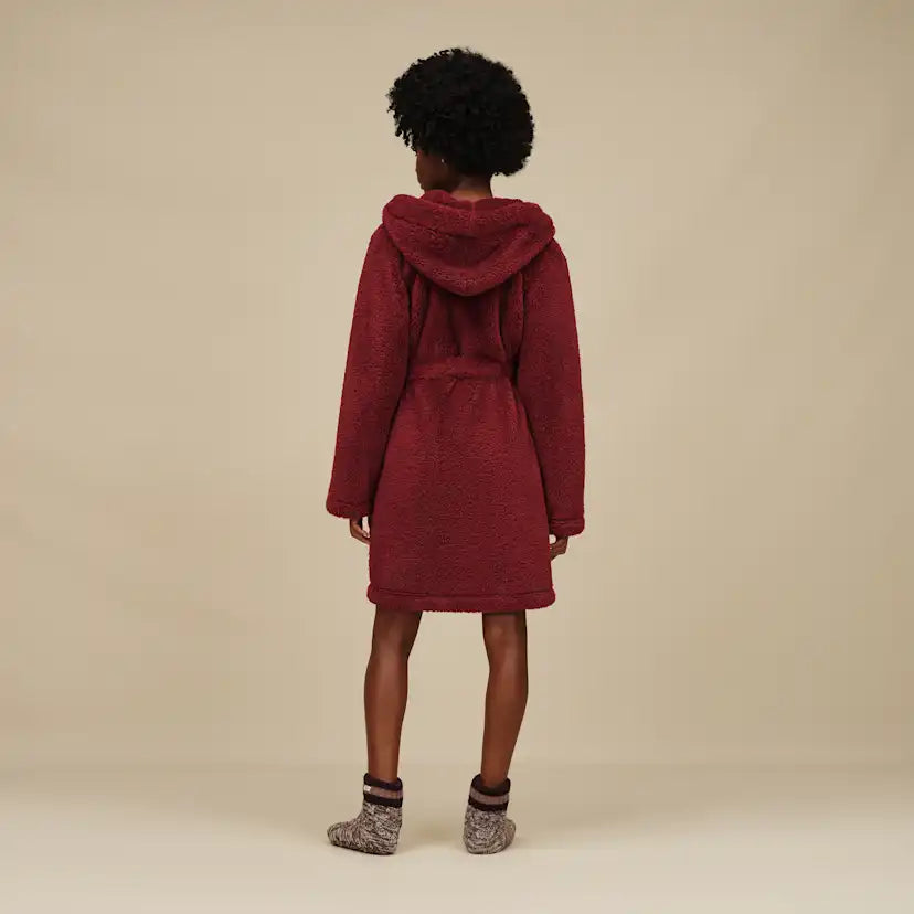 Femme Robe de chambre Aarti en Uggfluff - COFFEE BERRY