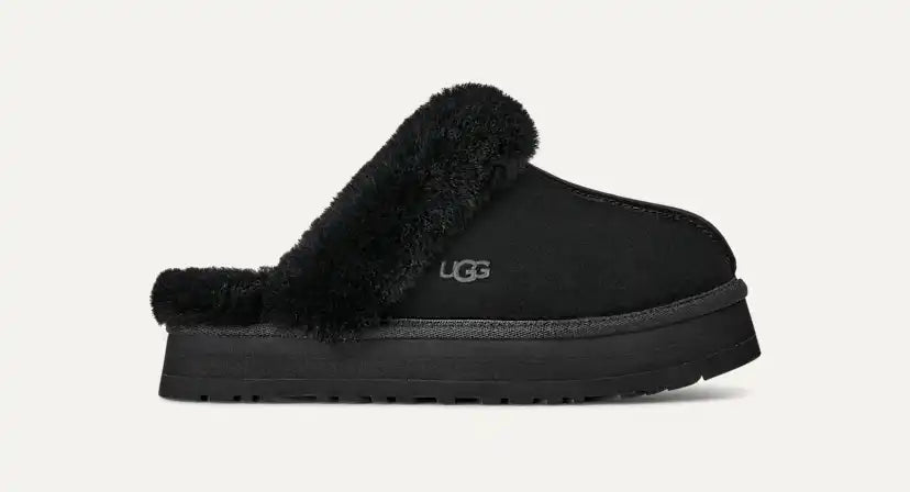 Femme Chausson Disquette - BLK