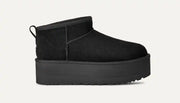 Femme Botte Classic Ultra Mini à plateforme - BLACK