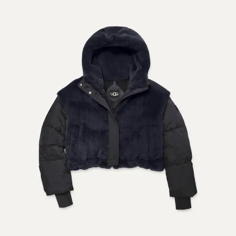 Femme Doudoune convertible Keeley en fourrure synthétique