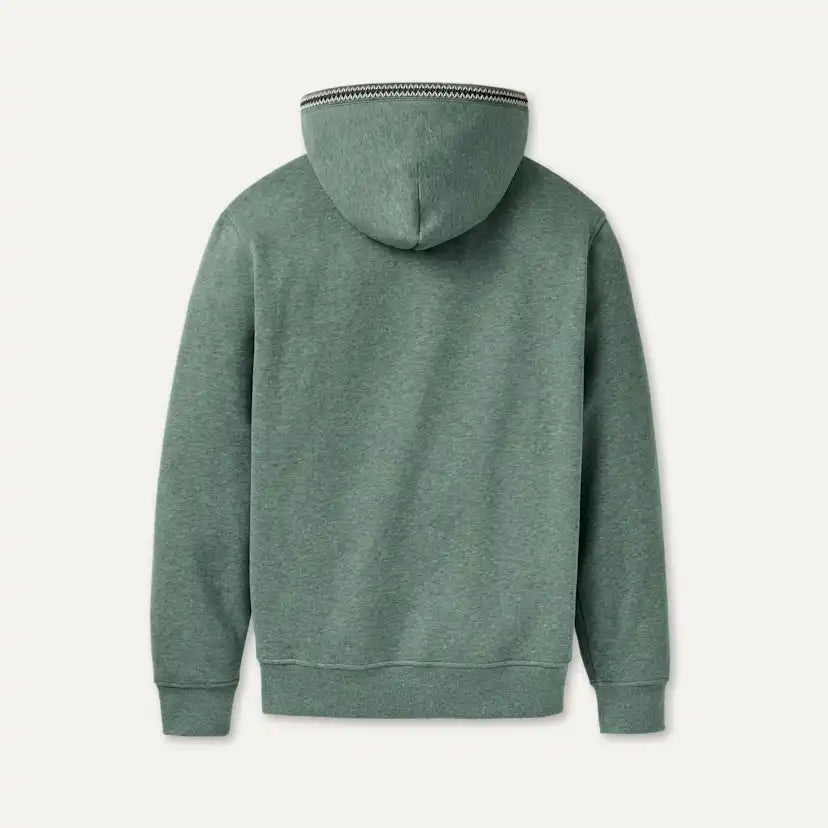 Homme Sweat à capuche Tasman - GREEN STONE HEATHER