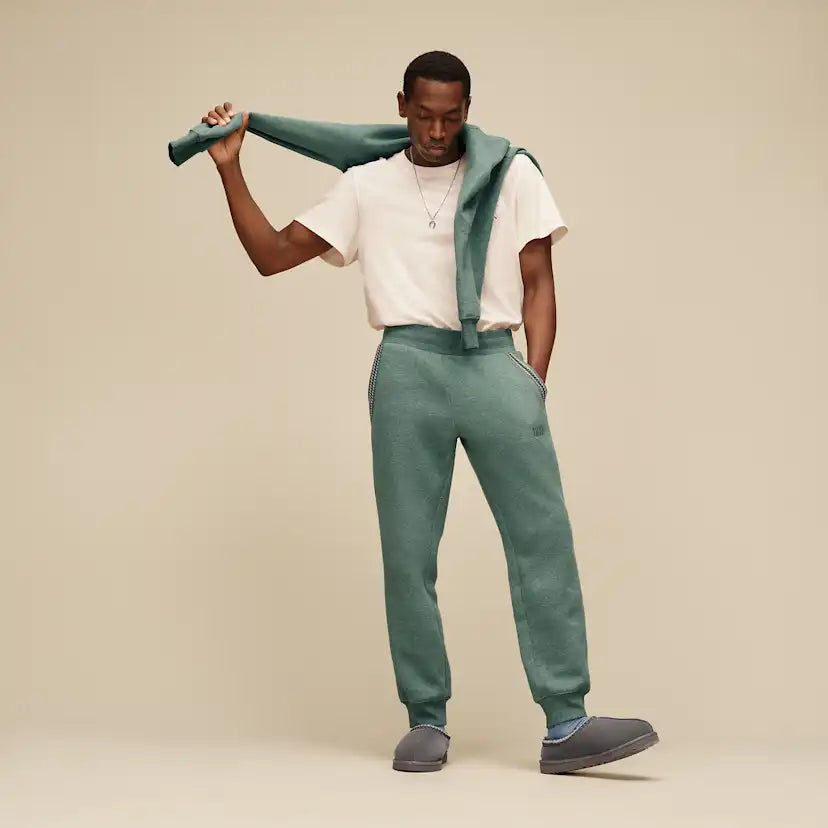 Homme Pantalon de jogging Tasman - GREEN STONE HEATHER
