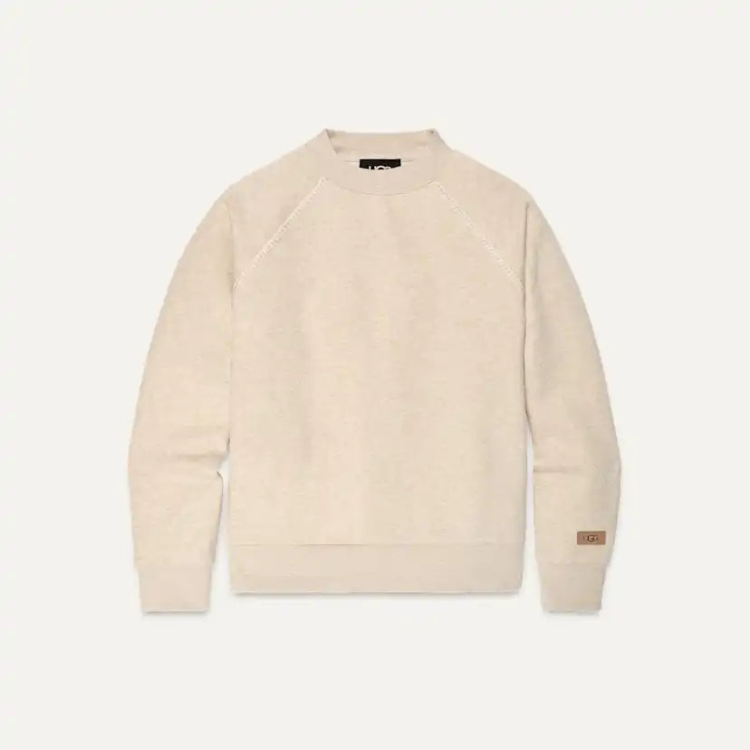Femme Pull à col rond Classic - SAND HEATHER