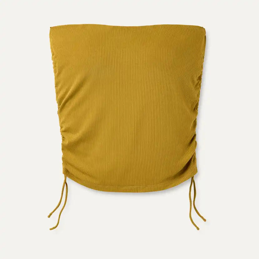 Femme Haut bandeau côtelé Emilia