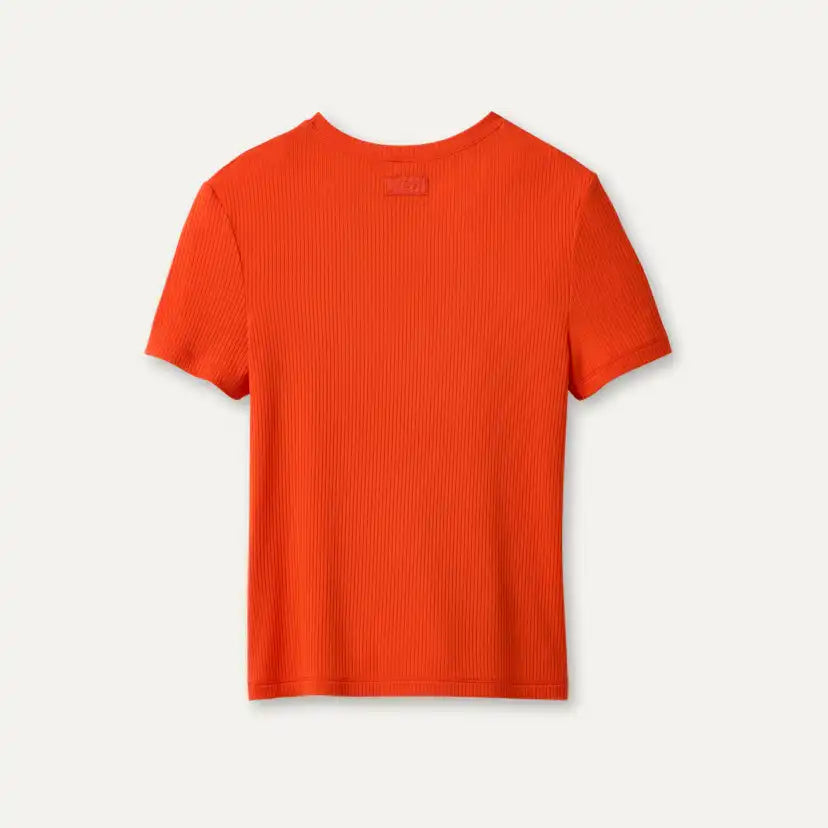 Femme T-shirt côtelé Miriam Baby