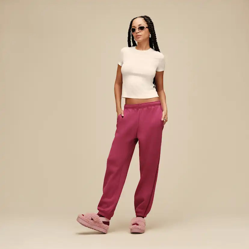 Femme T-shirt côtelé Miriam Baby - NIMBUS