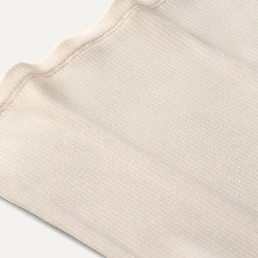 Femme T-shirt côtelé Miriam Baby - NIMBUS