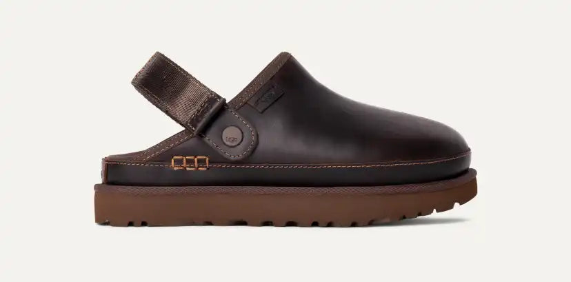Femme Sabot Goldenstar Lthr Regen