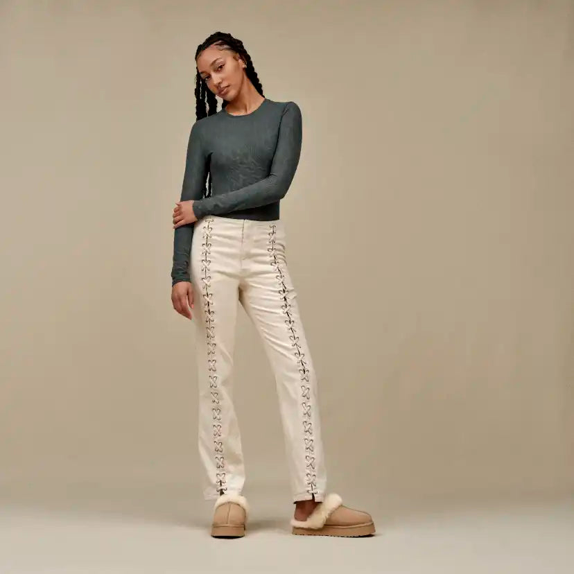 Femme Taliah manches longues en mesh