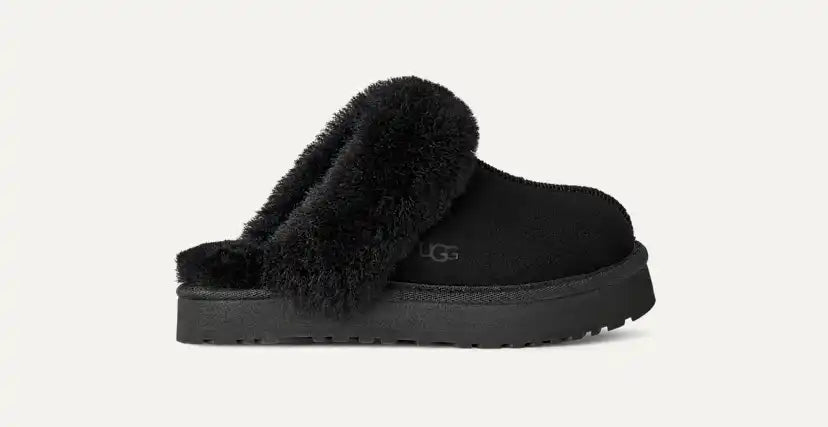 Enfants Disquette Slipper - BLK