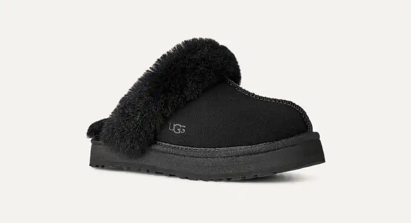 Enfants Disquette Slipper - BLK