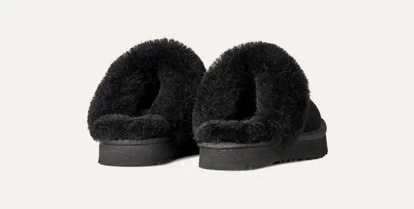 Enfants Disquette Slipper - BLK