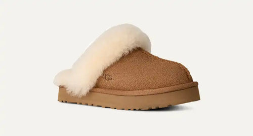 Enfants Disquette Slipper - CHESTNUT