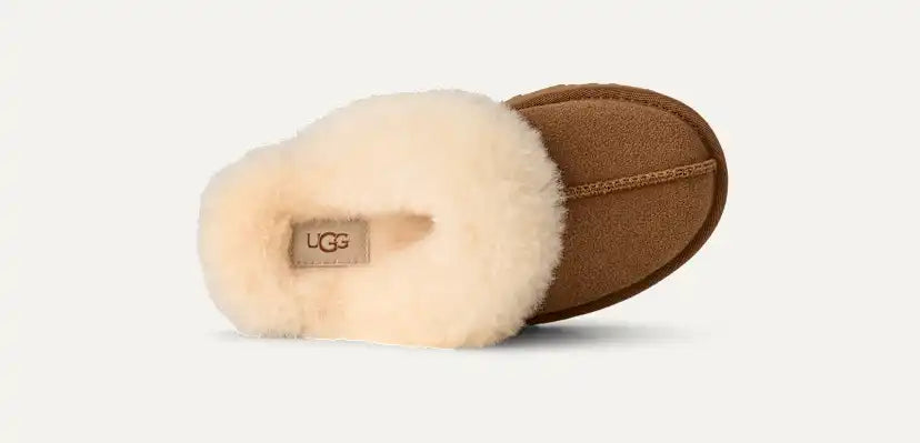 Enfants Disquette Slipper - CHESTNUT