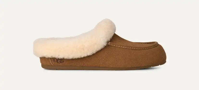 Femme Ansley Mule Slipper - CHESTNUT