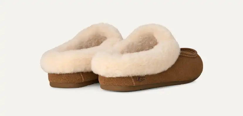 Femme Ansley Mule Slipper - CHESTNUT