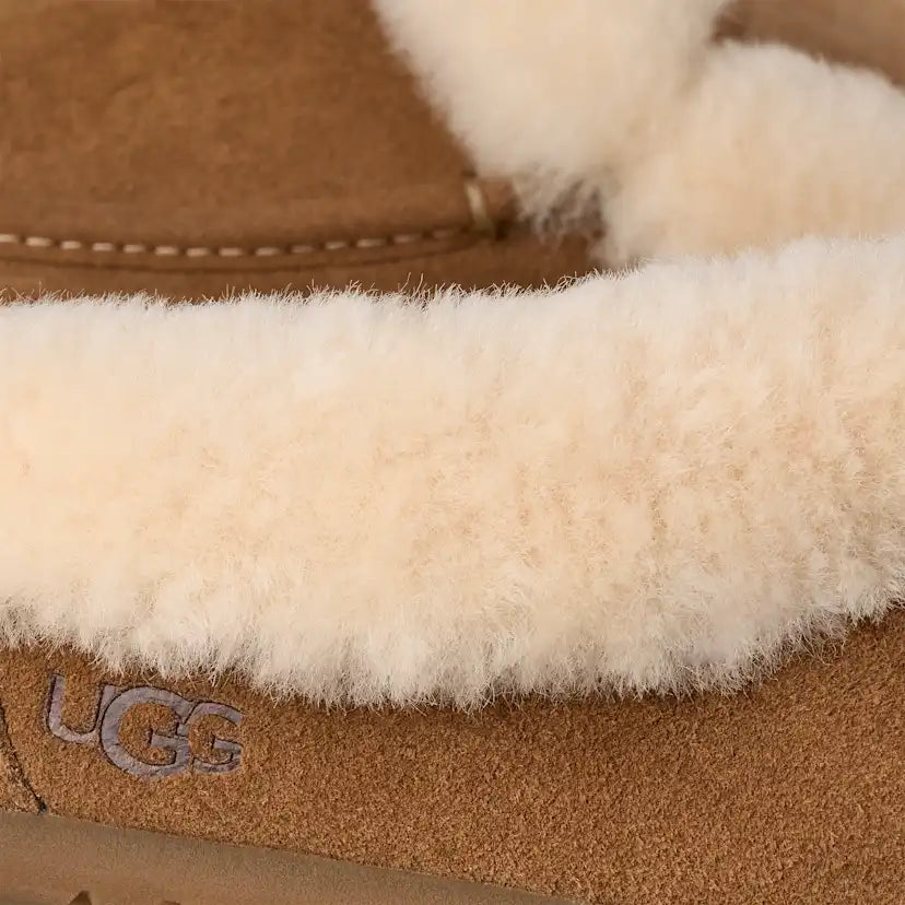 Femme Ansley Mule Slipper - CHESTNUT