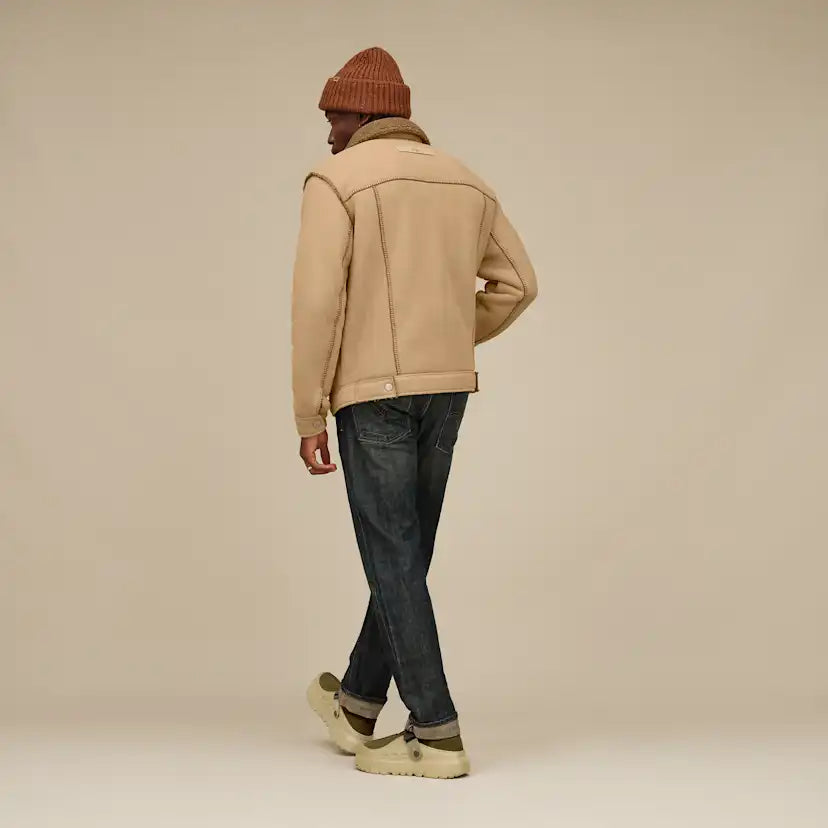 Homme Veste Janson UGGfluff II - SAND