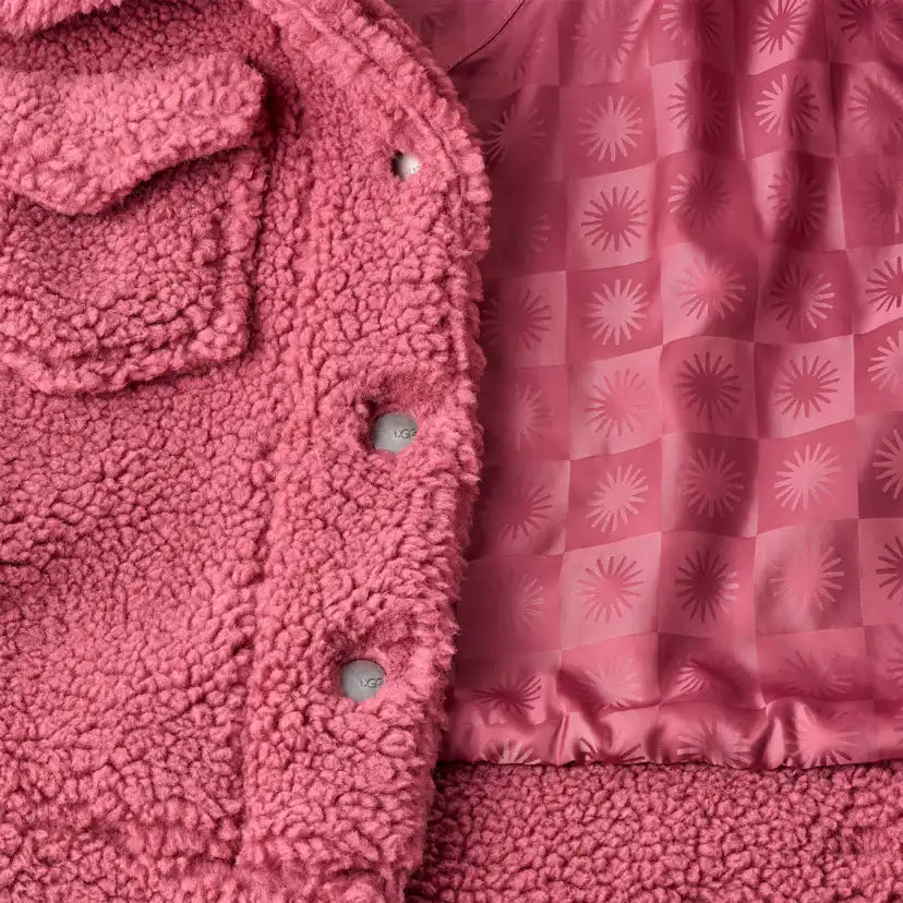 Femme Veste camionneur courte Frankie - STRAWBERRY