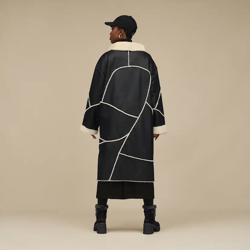 Femme Manteau Emberlynn LuxeFluff