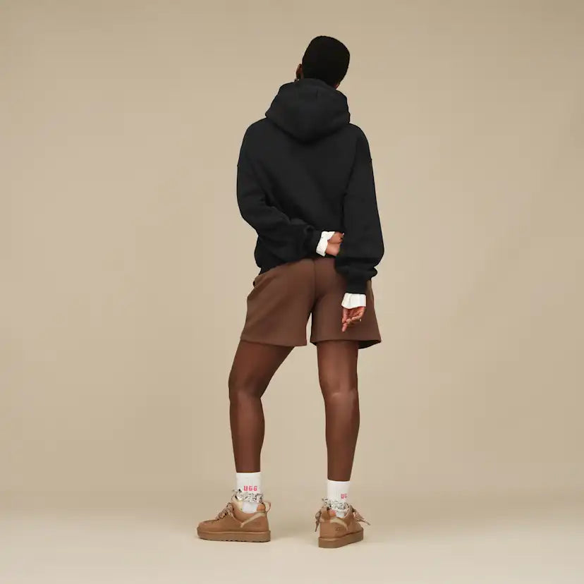 Femme UGG Logo sweat à capuche - BLACK
