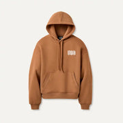 Femme UGG Logo sweat à capuche - CHESTNUT