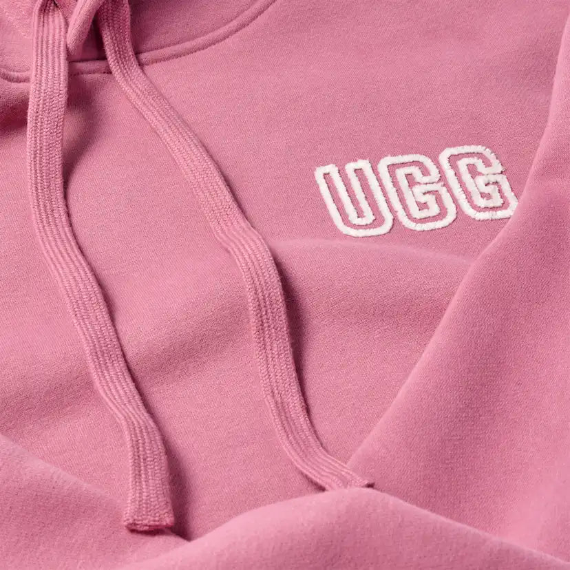 Femme UGG Logo sweat à capuche - DUSTY ORCHID