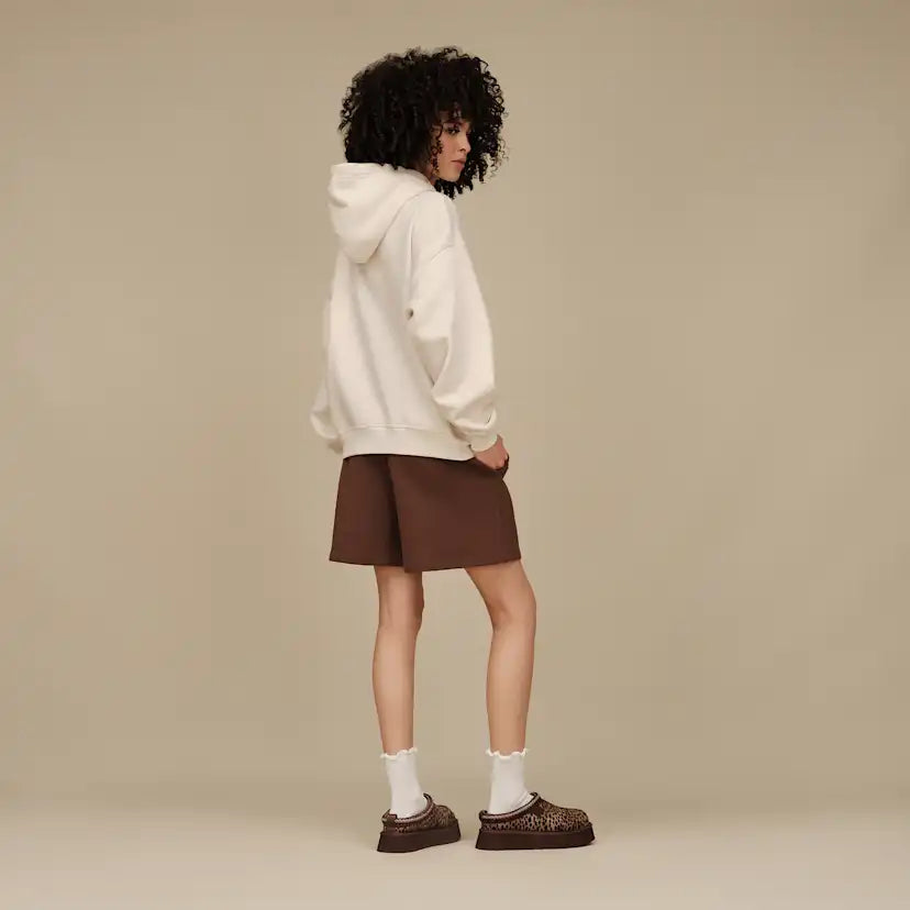 Femme UGG Logo sweat à capuche - NIMBUS