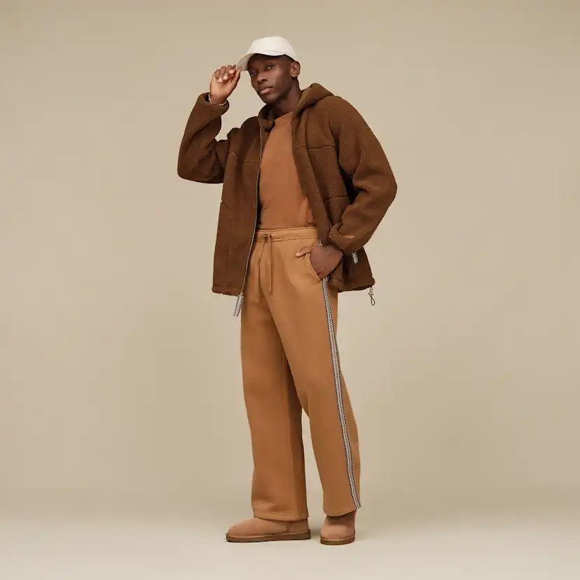 Homme Pantalon coupe droite Tasman - CHESTNUT