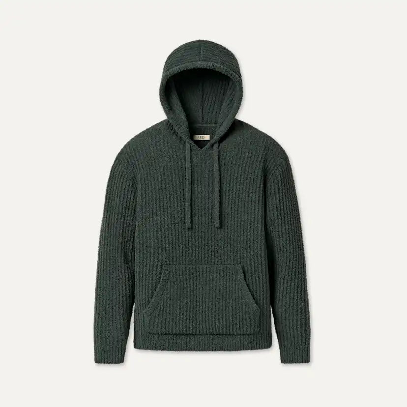 Homme Finnegan Hoodie Rib - ARUGULA