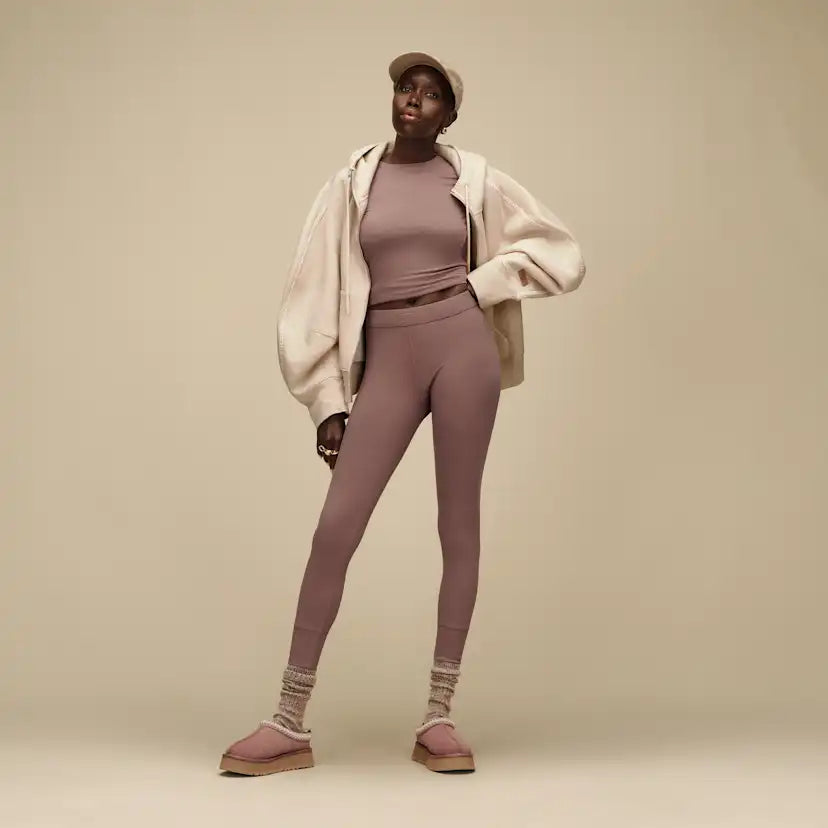 Femme Legging Paloma II Rib - ALLSPICE