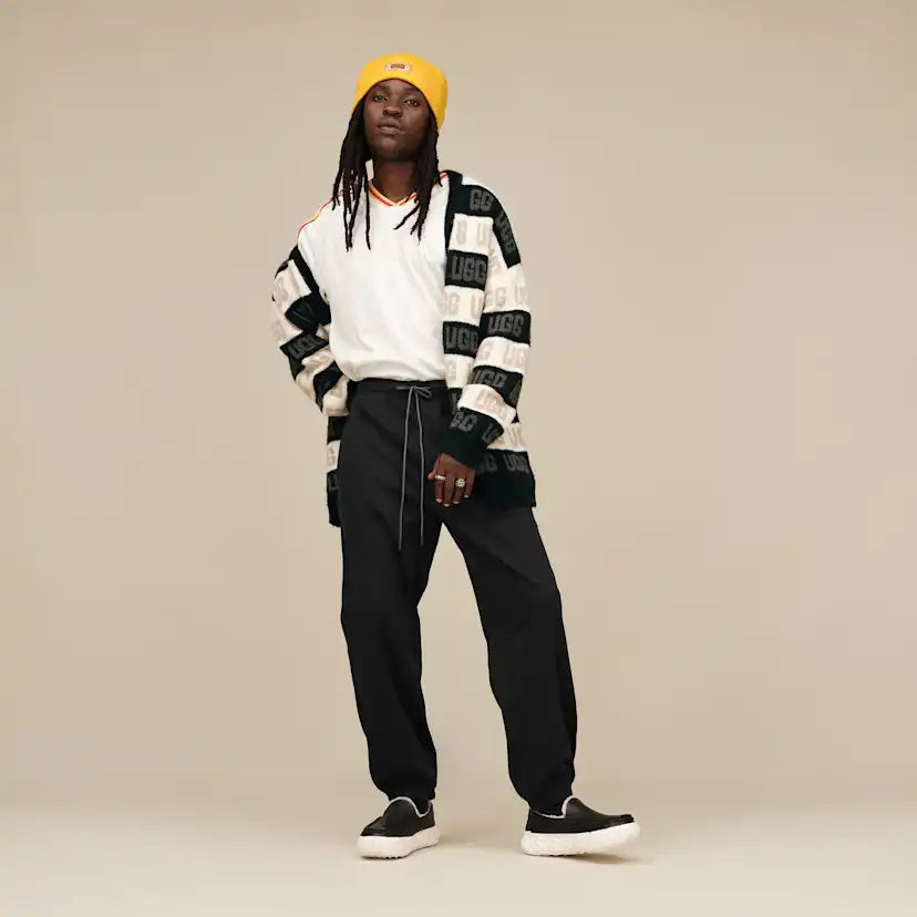 Homme Ascot Wrap Tech Noir