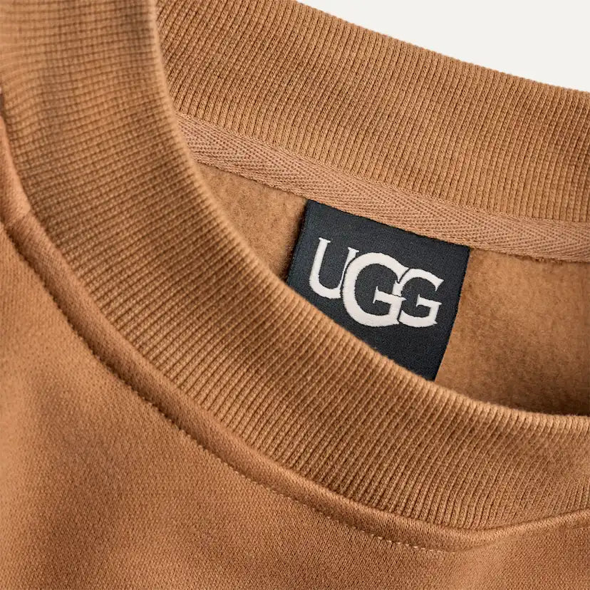 Homme Tasman sweatshirt à col rond - CHESTNUT