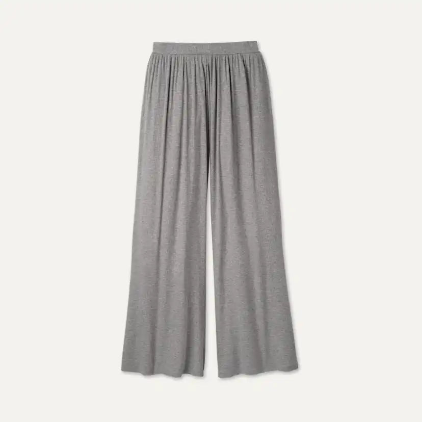 Femme Pantalon large Imogen côtelé - GREY HEATHER