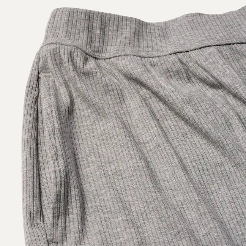 Femme Pantalon large Imogen côtelé - GREY HEATHER