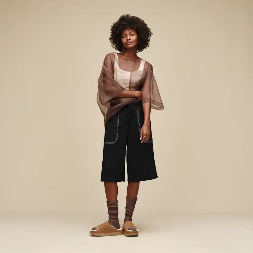 Femme Tyla Slouchy Crew II Sock - ALLSPICE