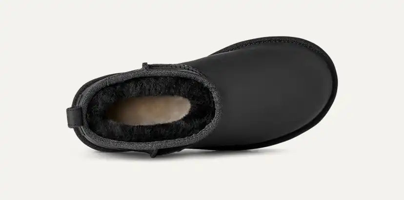 Femme Botte Classic Ultra Mini en cuir - BLK