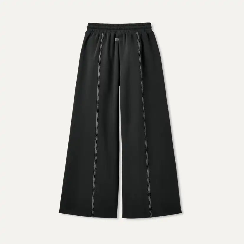 Femme Pantalon large Classic - BLACK